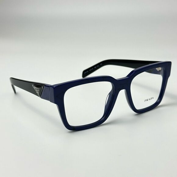 PRADA Eyeglasses PR08ZV 18D101 Baltic Marble Demo Lens NET - Picture 1 of 9